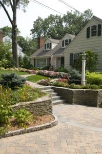 best front yard landscape design company in Bergen County, New Jersey