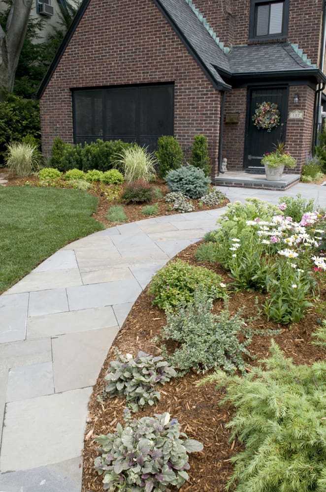 Front Yard Landscape Design - Bergen County, NJ