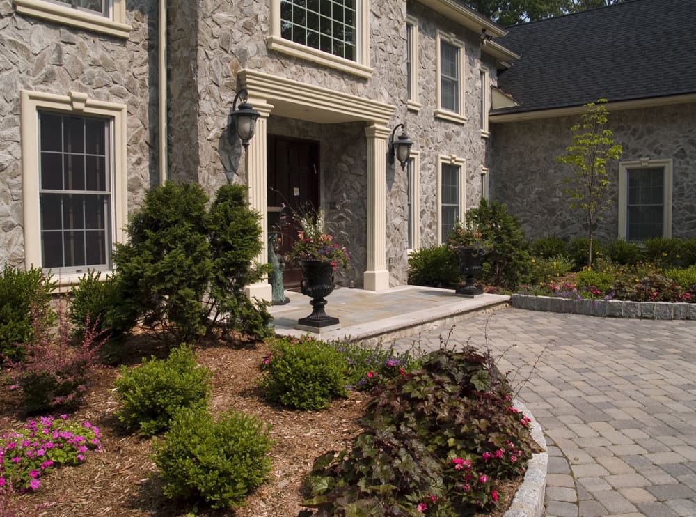 Front Yard Landscape Design Bergen County, NJ