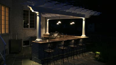 outdoor patio lights Bergen County NJ