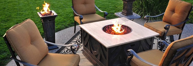 Outdoor Fire Pit Table