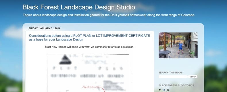 landscape design blog