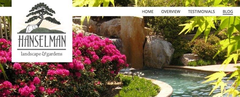 landscape design blog