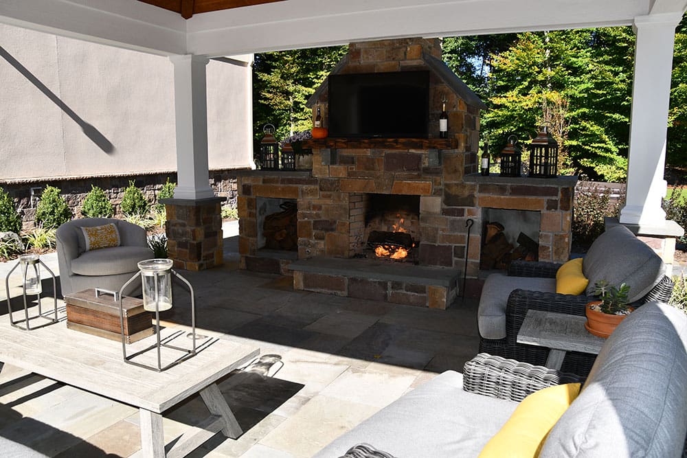 10 Tips for Planning an Outdoor Fireplace- Borst Landscape