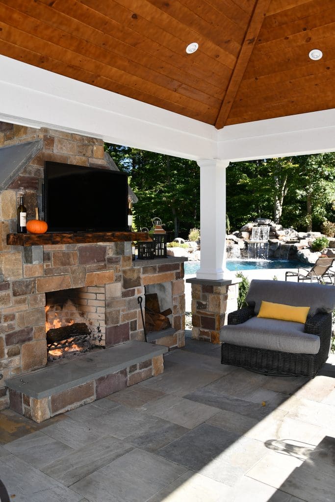 10 Tips for Planning an Outdoor Fireplace- Borst Landscape