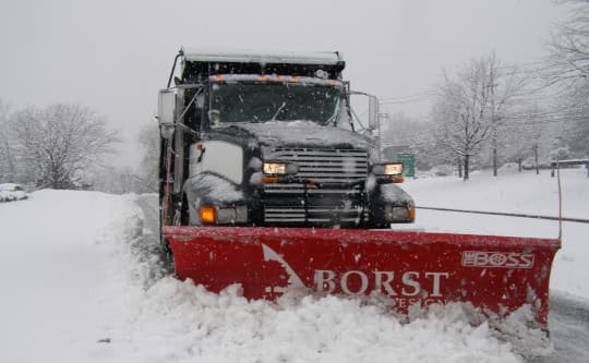 Commercial Snow Plowing Services