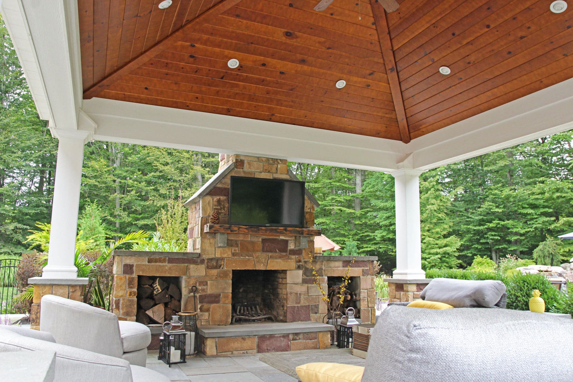 Outdoor Fire Place Design And Installation