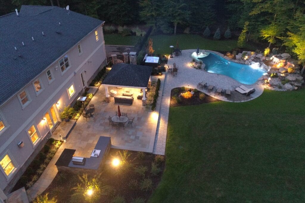 night landscape lighting