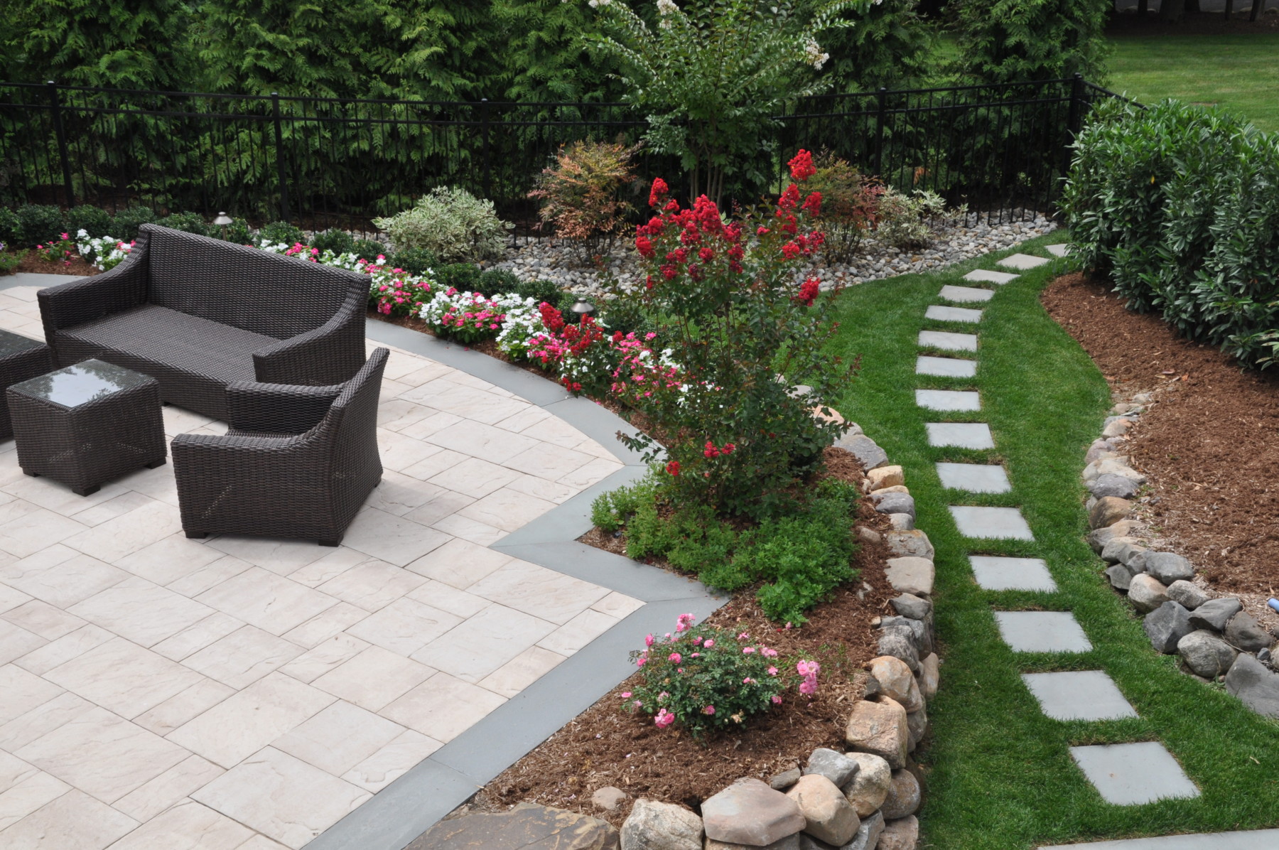 15 Beautiful Small Backyard Landscaping Ideas - Borst Landscape & Design